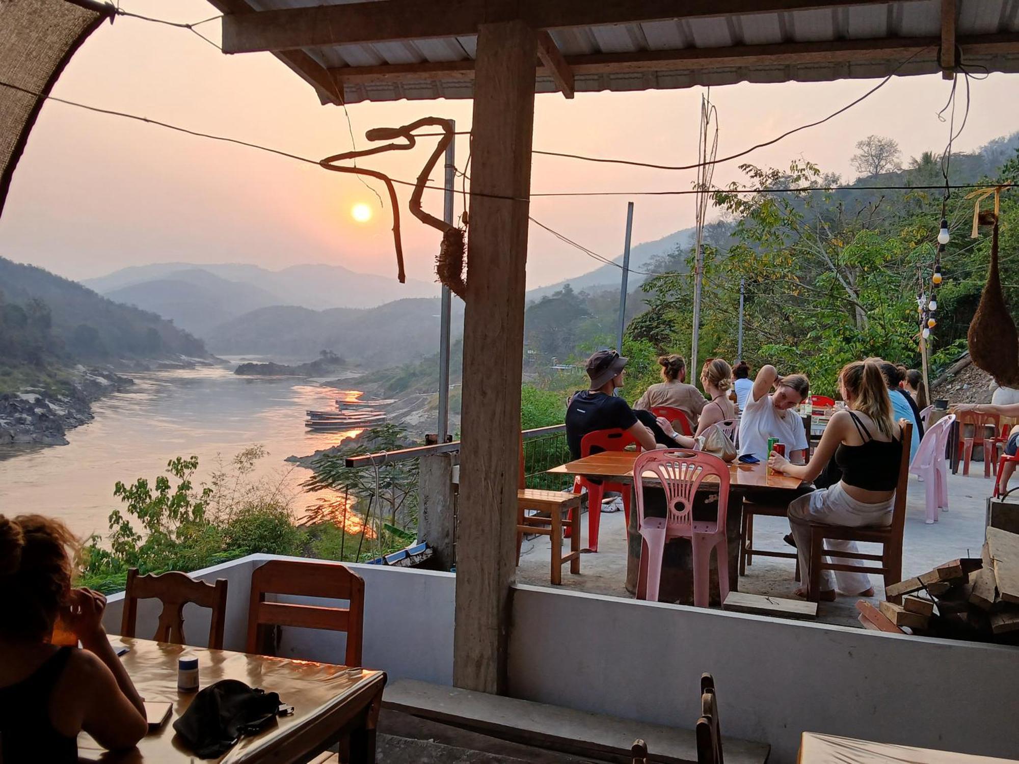Villa Mekong Guesthouse Muang Pakbèng Exteriér fotografie