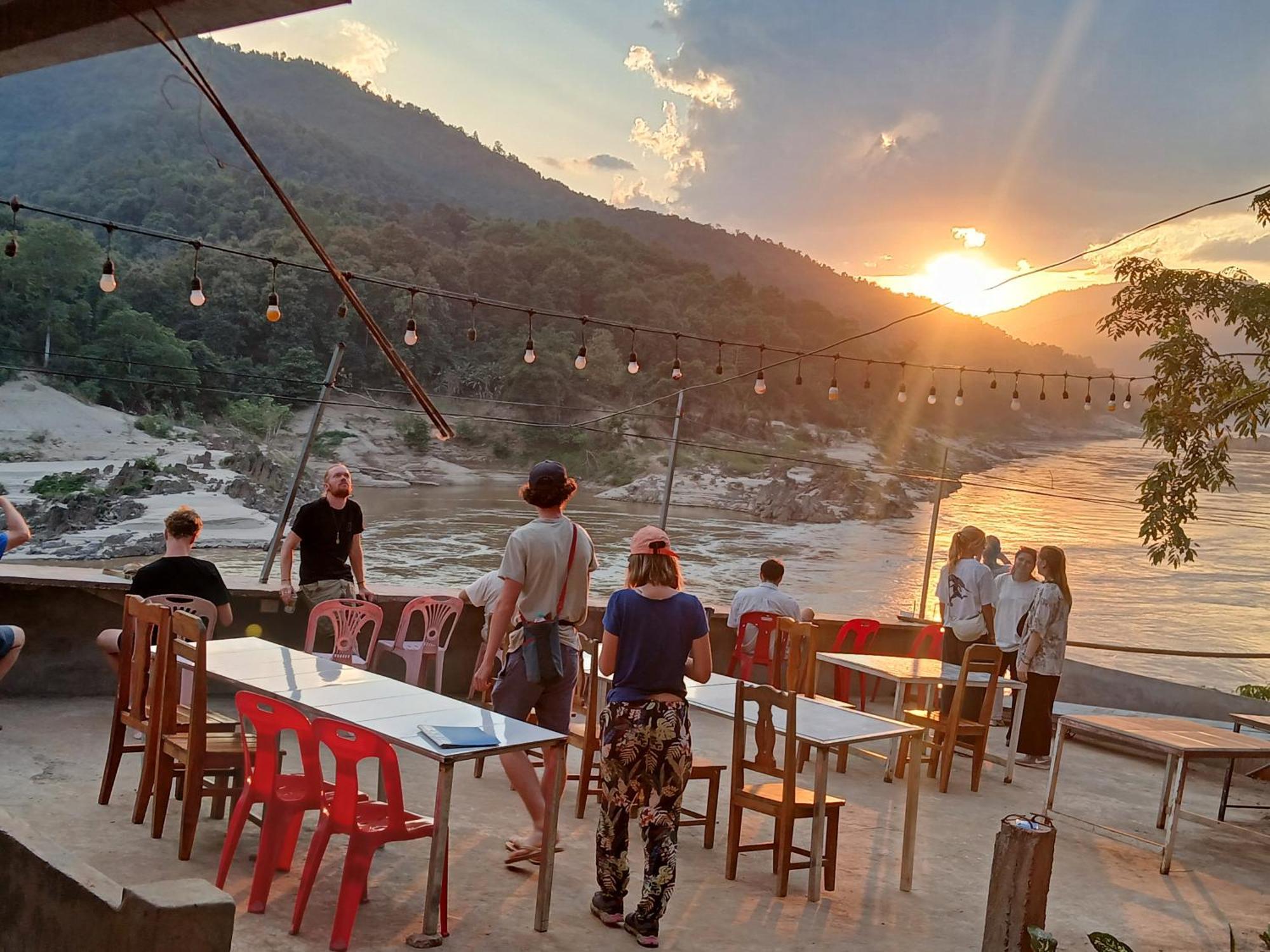 Villa Mekong Guesthouse Muang Pakbèng Exteriér fotografie