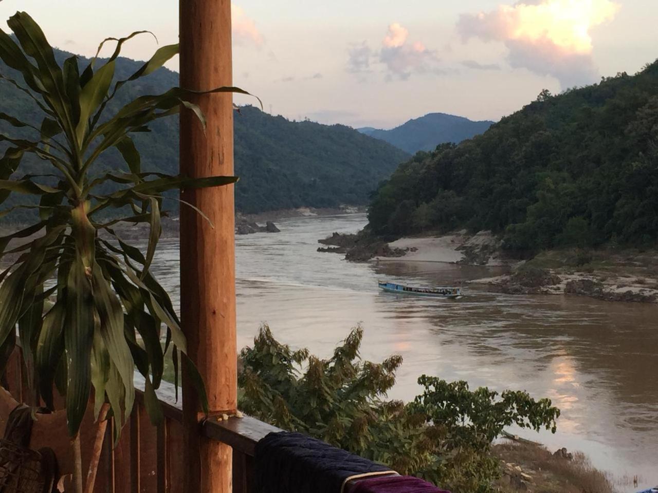 Villa Mekong Guesthouse Muang Pakbèng Exteriér fotografie