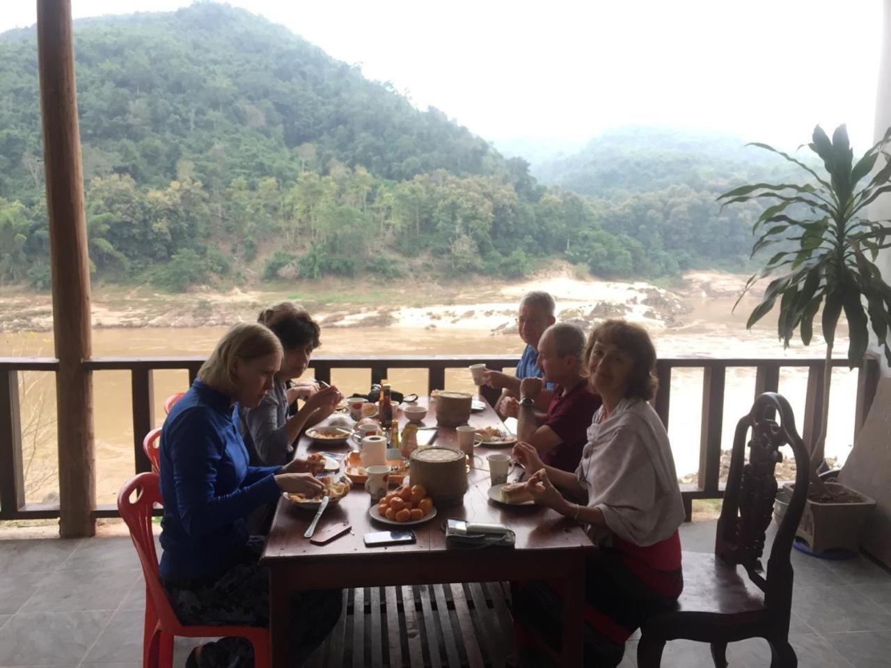 Villa Mekong Guesthouse Muang Pakbèng Exteriér fotografie