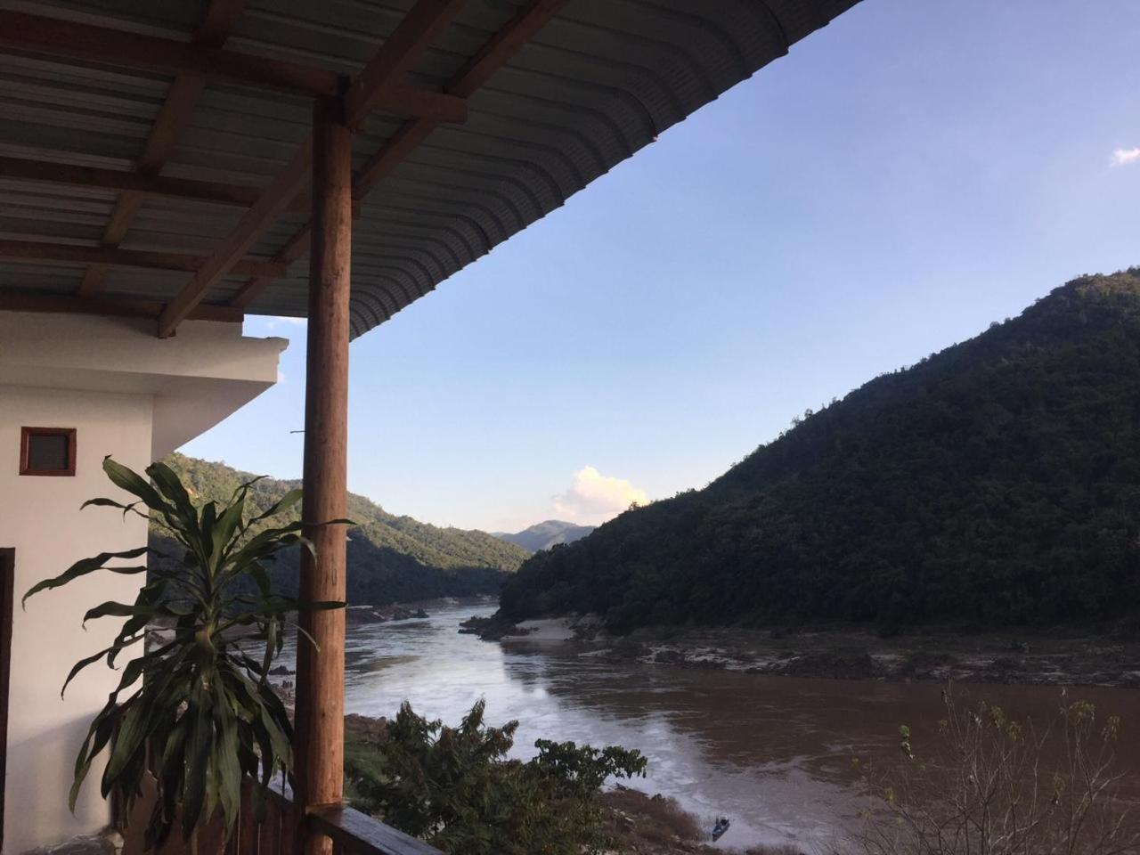 Villa Mekong Guesthouse Muang Pakbèng Exteriér fotografie