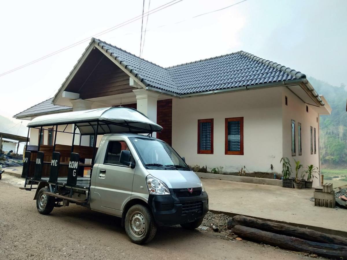 Villa Mekong Guesthouse Muang Pakbèng Exteriér fotografie