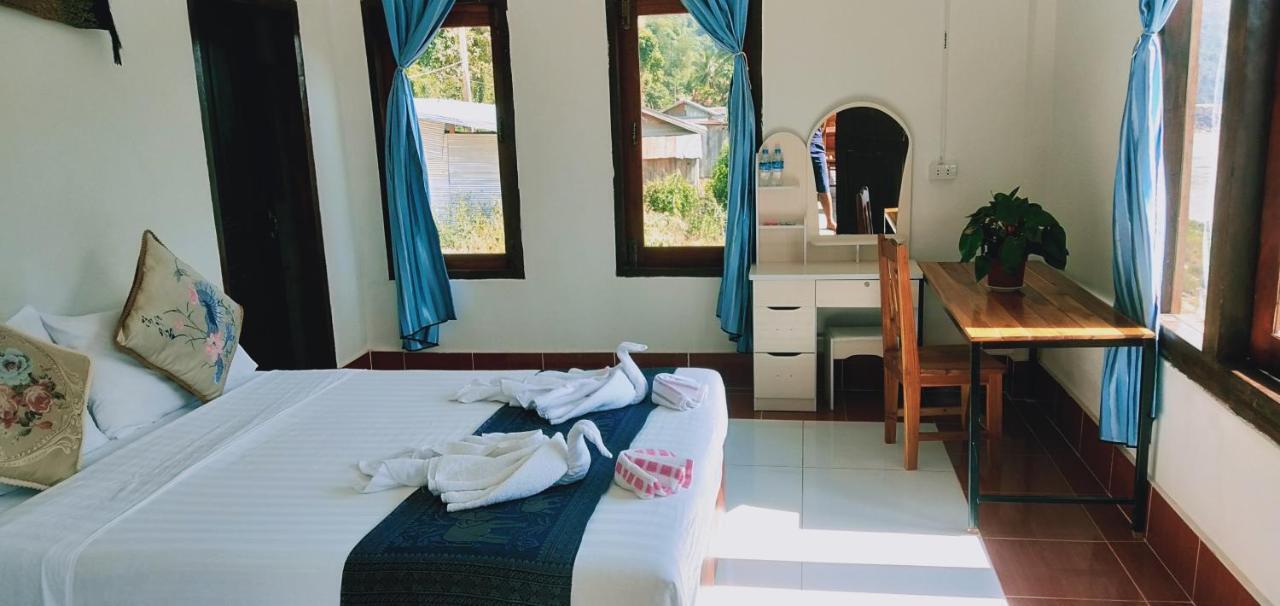 Villa Mekong Guesthouse Muang Pakbèng Pokoj fotografie
